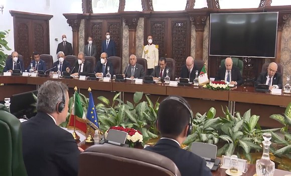 Algérie-Italie: Un accord de 4 Mds de dollars dans le domaine du gaz naturel sera signé demain