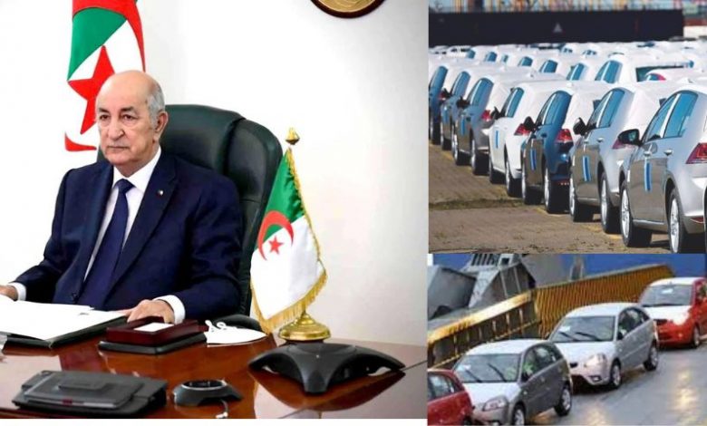 Le président autorise l’importation des voitures de moins 3 ans