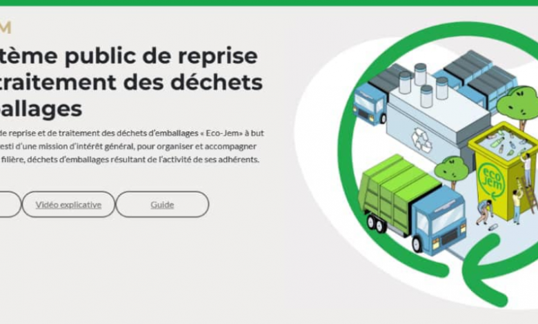 Recyclage des déchets d'emballages : L’Agence nationale des déchets lance le label ECO-JEM