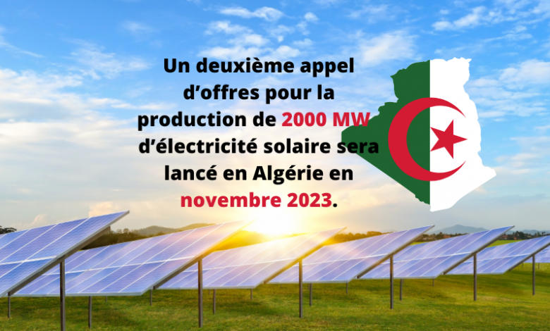 Appel d’offres pour la production de 2000 MW d’électricité solaire : des allègements pour les opérateurs locaux (M. Boukhalfa Yaïci)