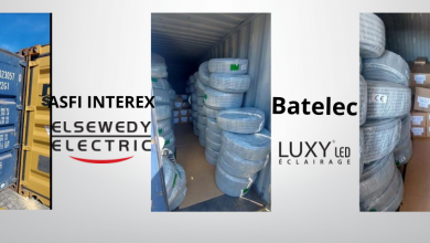 Opération  d’exportation  vers  la France  de produits  d’éclairage LUXY LED et gaines électriques BATELEC  