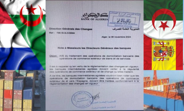 Levée de l'interdiction sur les importations espagnoles, nouvelles restrictions pour les échanges commerciaux avec la France