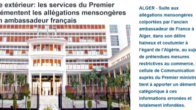 Démenti du Premier Ministère : les échanges commerciaux avec la France ne sont pas suspendus