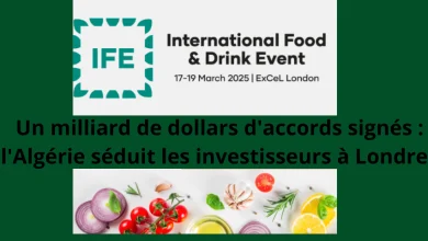 L'Algérie conclut un milliard de dollars d'accords d'investissement au Salon IFE 2025 à Londres